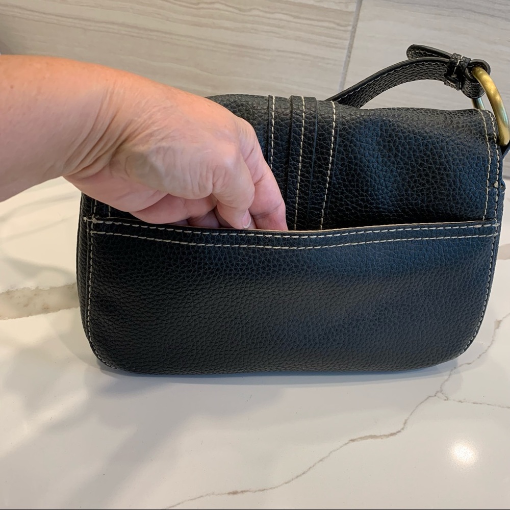 Villager Purse Black Pebble Leather - Picture 9 of 16